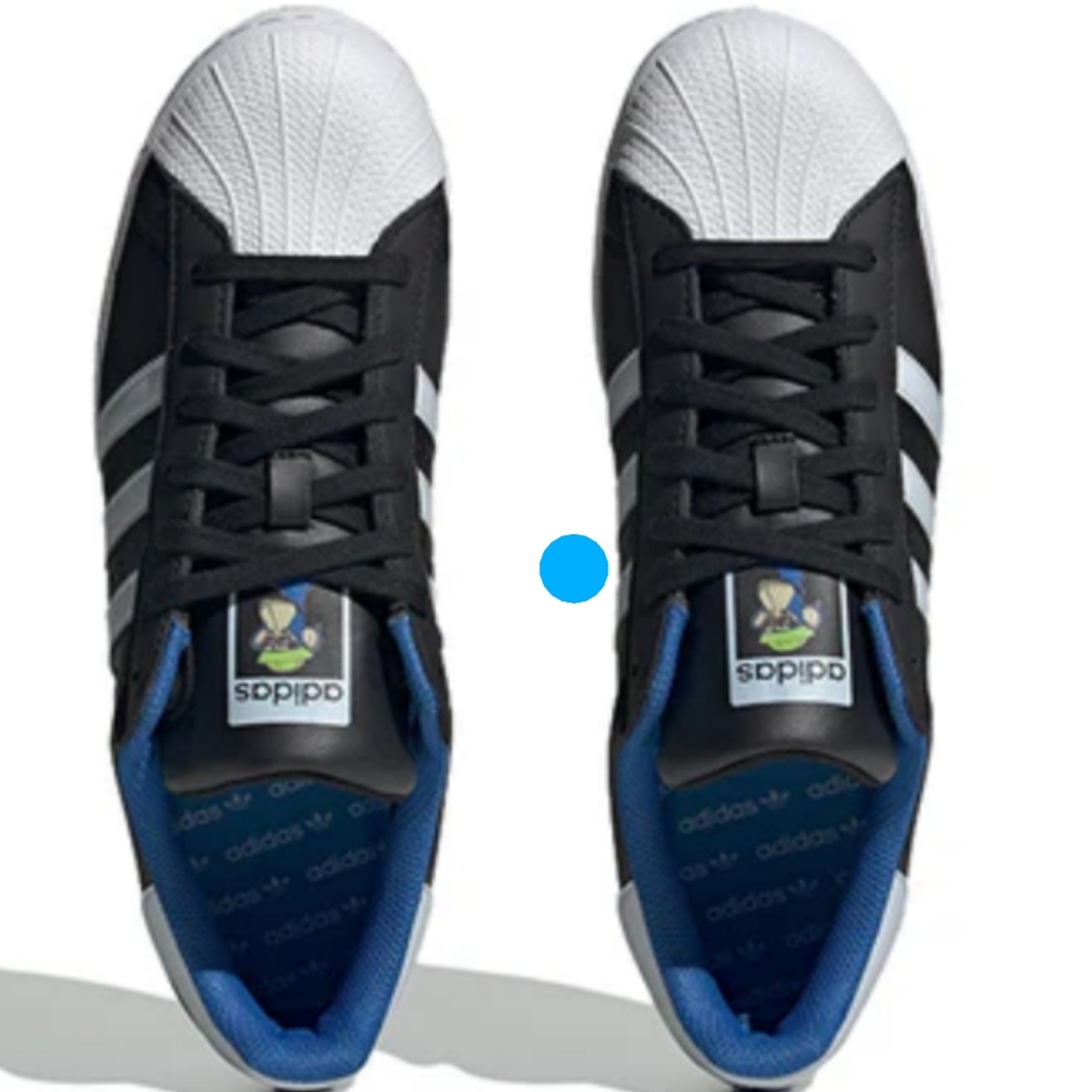 ADIDAS superstar indigo herz